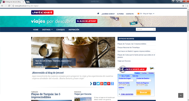 Blog de Viajes de Jetcost.es